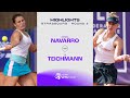 Emma navarro vs jil teichmann  2023 strasbourg round 2  wta match highlights