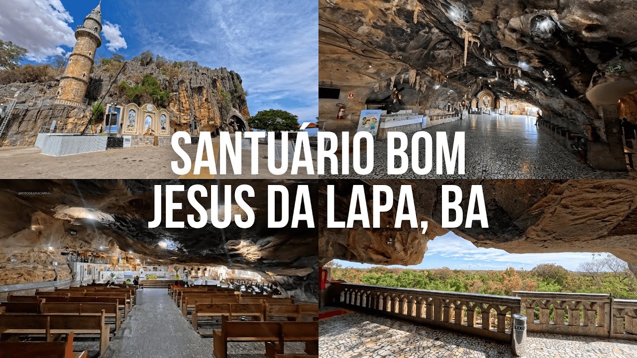 Caminhando pelo SANTUÁRIO DE BOM JESUS DA LAPA, BA | 2025 | Tour Completo 4K