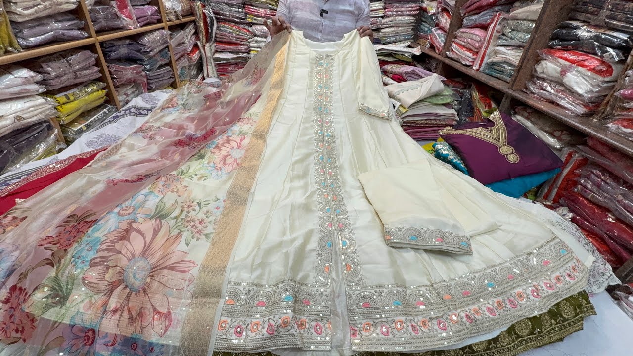 Chickpet Wholesale Beautiful Umbrella Kurtis, Kurti sets & Gowns. Single piece courier avail.