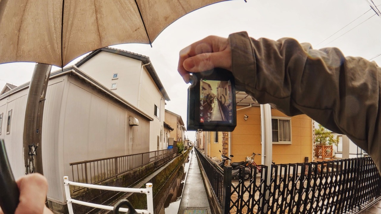 The Japan You Don't Know: A Rainy Stroll in a Local Town |  POV Photo Walk 15min No Cut | ASMR