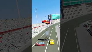 LIGHTNING MCQUEEN CANNOT ESCAPE FROM THE RAMP CAR