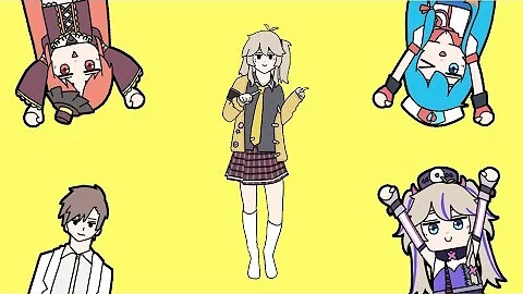おどる紲星あかり 素材 使用例