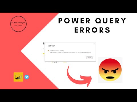 Power Query errors, WHY your data load failed