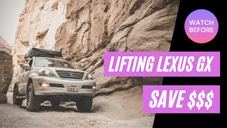 WATCH before you LIFT your LEXUS GX  SAVE MONEY $$ | AIR BAG DELETE