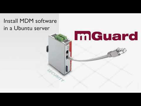 How to install mGuard Device Management software in a Ubuntu server