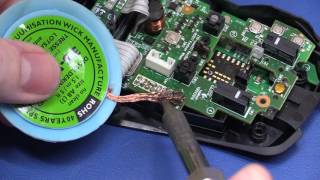 Logitech G700 Mouse Repair (Bad Switch) - Ec-Projects - YouTube
