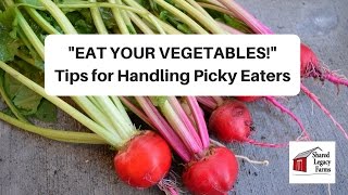 Tips for Handling Picky Eaters