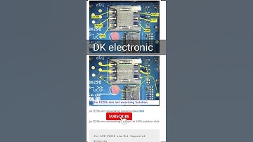 jio Phone f220b sim trak jumper solution sim not working problem solution