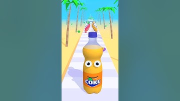 ফানি জুসের বোতল 🤪Juice Run Funny Mobile Gameplay 145 | Ranel The Gamer #gaming #shorts