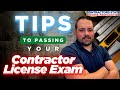 Pass your contractors license exam essential tips and strategies