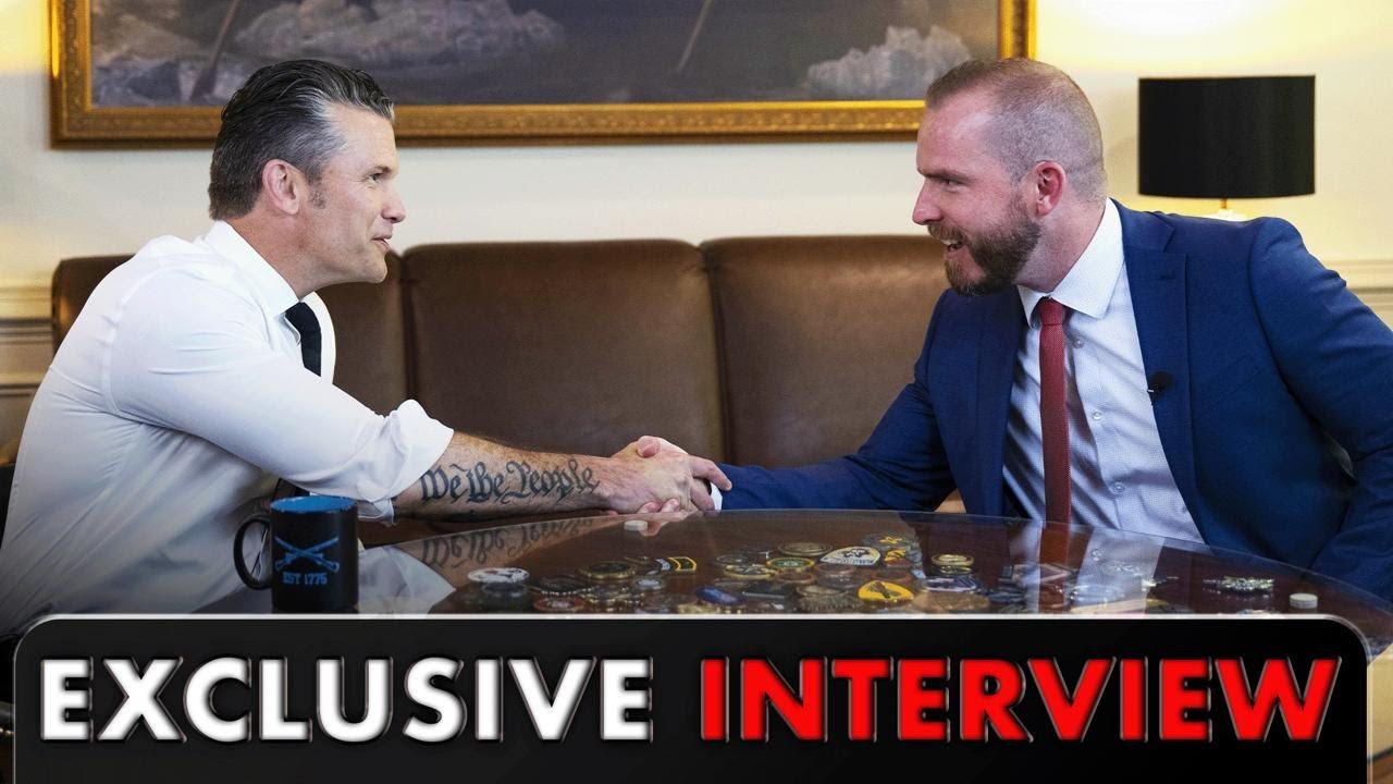 My FULL Interview With SECWAR Pete Hegseth!