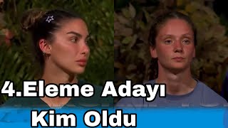 Survivorda 4. Eleme Adayı Kim Oldu Büyük Kavga Olaylı Konsey Kim Elendi Veda Eden İsim