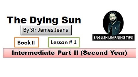 The Dying Sun by Sir James Jeans II by Sir Qasim