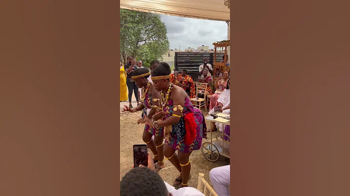 Adwoa Dance at Ghanaian Wedding