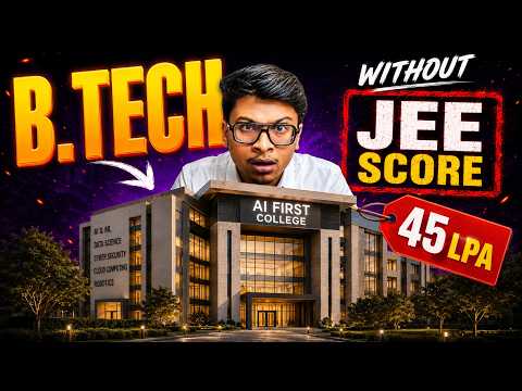 Missed your Dream B.TECH COLLEGE? Enter M**** without JEE (45LPA package)🔥