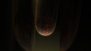 A planet so close to its star that its surface is melting into space. 🌋✨ #Space #Universe #Astronomy