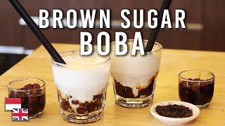Super Kenyal & Gurih: Resep Boba Brown Sugar