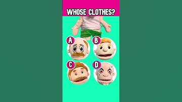 Can You Guess SML Characters by Their Clothes?