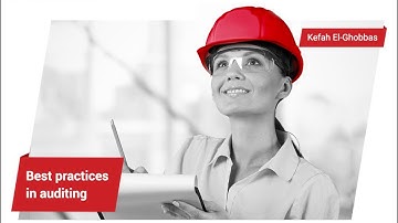 Best Practices in Auditing