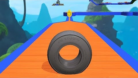 Sky Rolling Ball 3D Gameplay Speedrun iOS Android Level 68