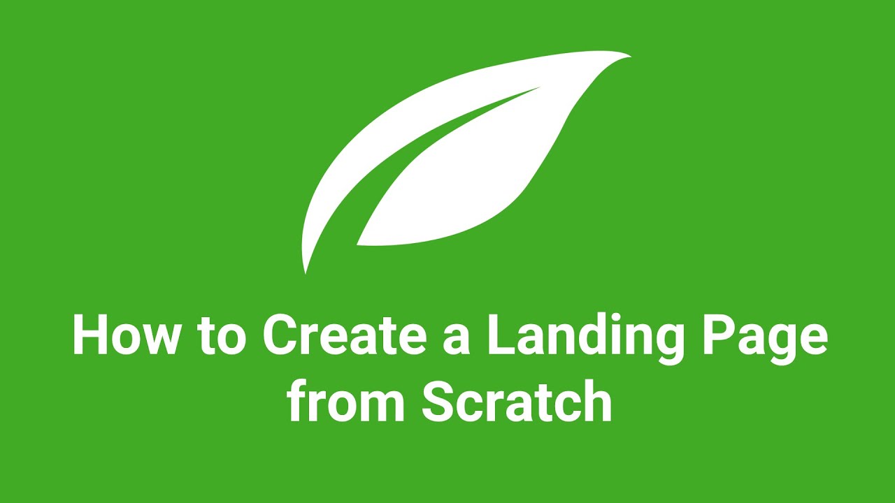 Create Any Landing Page From Scratch (Live Demo) - YouTube