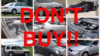 9 Used Cars You Should NEVER Buy