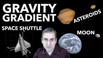 Gravity Gradient, Part 4, Space Shuttle, Asteroids, and the Moon