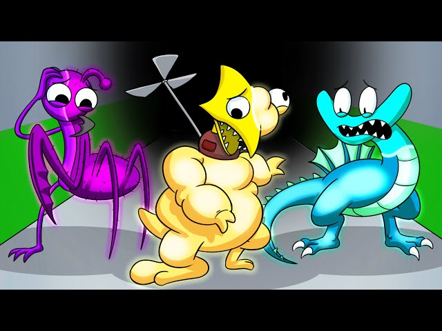 RAINBOW FRIENDS Become BILLIONAIRES! (Cartoon Animation) 