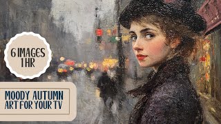 Charming Vintage Cityscape Display Art Frame Screensaver (No Sound) screenshot 2