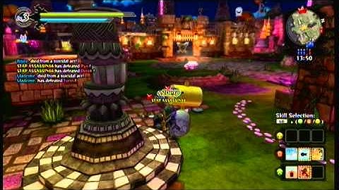 Happy Wars - Skirmish Mode - Part 4 - Map: Pumpkin