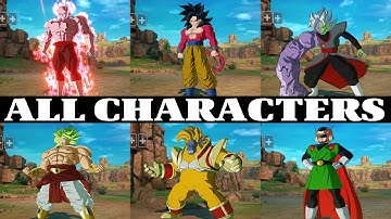 All Characters Selection Screen Showcase | Dragon Ball Sparking Zero