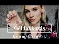 GÉL LAKKOZÁS: ROSE GOLD KRÓM KÖRMÖK