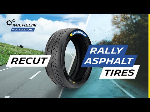 How to recut my asphalt rally tire | Michelin Motorsport
