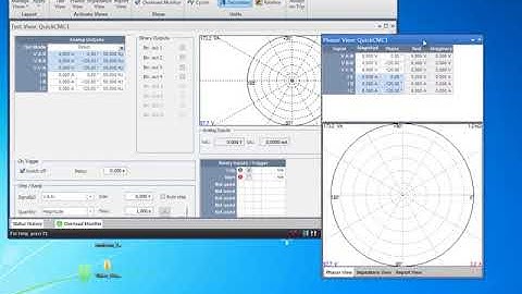 Test Universe User Interface