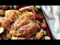 Garlicky Roasted Spatchcock Chicken | Southern Living