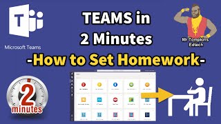How to set a Homework Task in Microsoft Teams - Teams in 2 minutes! screenshot 4