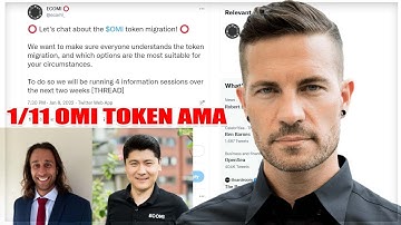 🔴 1/11 Ecomi - OMI Token Migration Explained