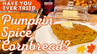 Super Moist Homemade Pumpkin Cornbread - EASY PUMPKIN RECIPE by Cooking with Shotgun Red 4,790 views 8 months ago 6 minutes, 25 seconds