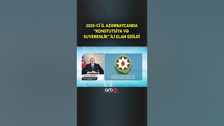 Prezident İlham Əliyev 2025-ci ili "Konstitusiya və suverenlik" ili elan etdi