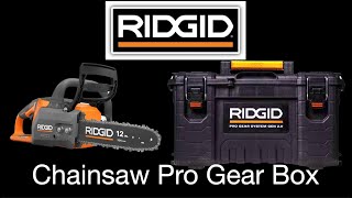 Ridgid Chainsaw Carrying Box