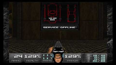 Doom 2: Back To Saturn X Episode 1 (Switch Add-On) - Map 23: Waiting III (Hub Level)