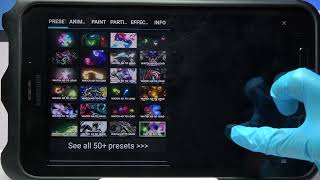 How to Download Live Wallpaper Magic Fluids in SAMSUNG Galaxy Tab Active 2 – Apply Live Wallpaper screenshot 1