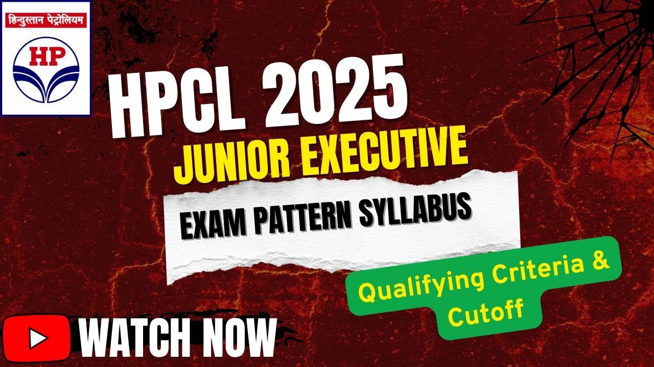 HPCL Junior Executive 2025 Paper Pattern + Unit 1 Chemical Engineering ...