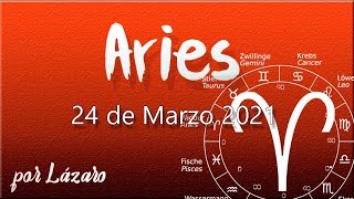 ARIES Horóscopo de hoy 24 de Marzo 2021