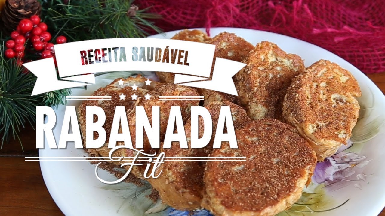 RABANADA FIT  (Rabanada assada)| Mamãe Vida Saudável