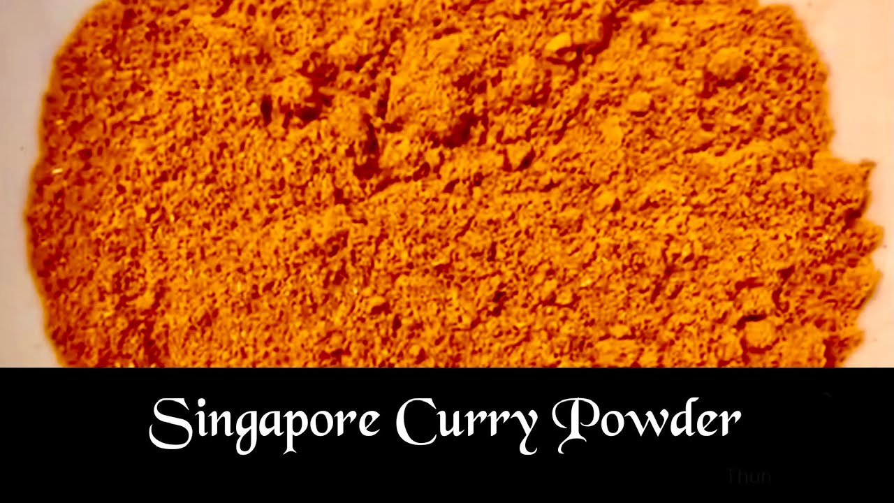 How To Make Singapore Curry Powder YouTube