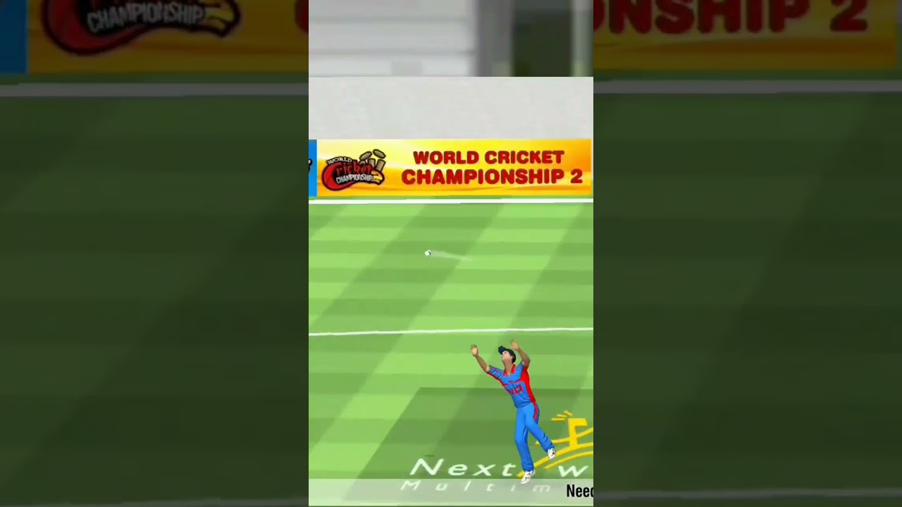 Just uppish from fielder's hands... | 