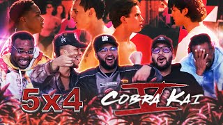 KENNY VS HAWK?! Cobra Kai S5 Eps 4 Reaction