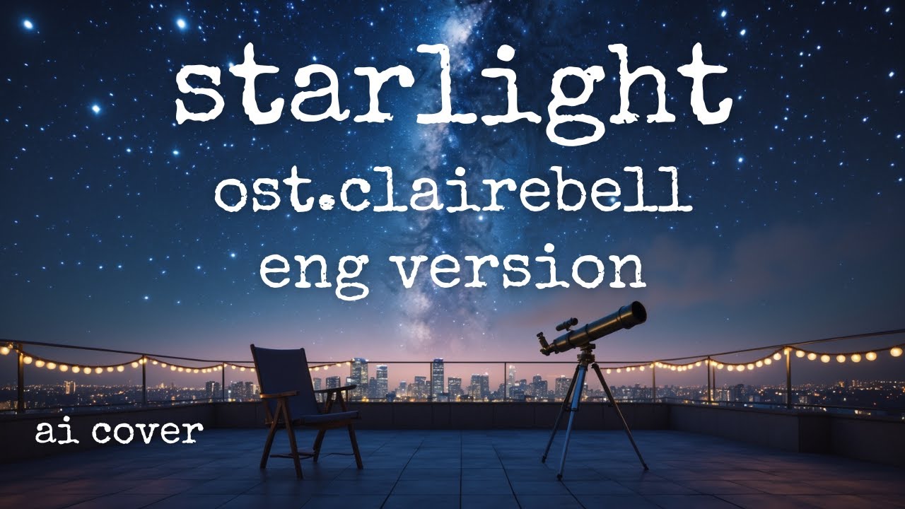Starlight  Ost. ClaireBell (lofi Eng Ver.) - ความหมายกินใจ ฟังก่อนนอน | AI Cover