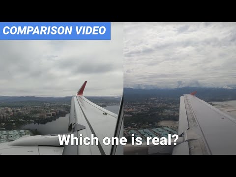 Microsoft Flight Simulator 2020 VS Real Life | A320 Landing in Sabah
